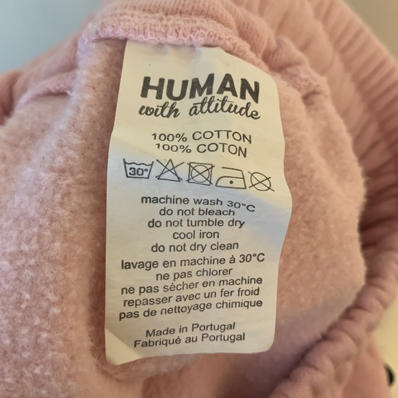 Human With Attitude Pink Joggers - Picture 6 of 6